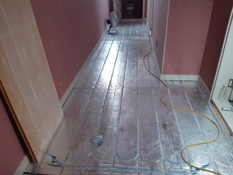 부산지하철 가야역 역사내 건식난방+전기보일러 설치공사 4