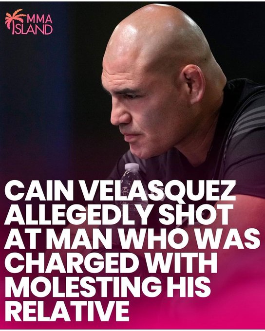 前 UFC 챔피언 케인 벨라스케즈, 가까운 미성년 혈육 성추행범 보석 석방에 총격