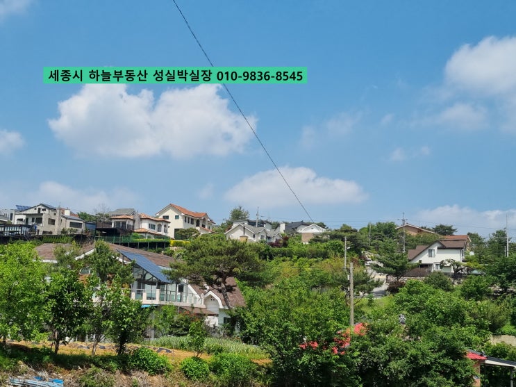  세종시 청벽 전원마을 구경하고 가실래요?ㅎ
