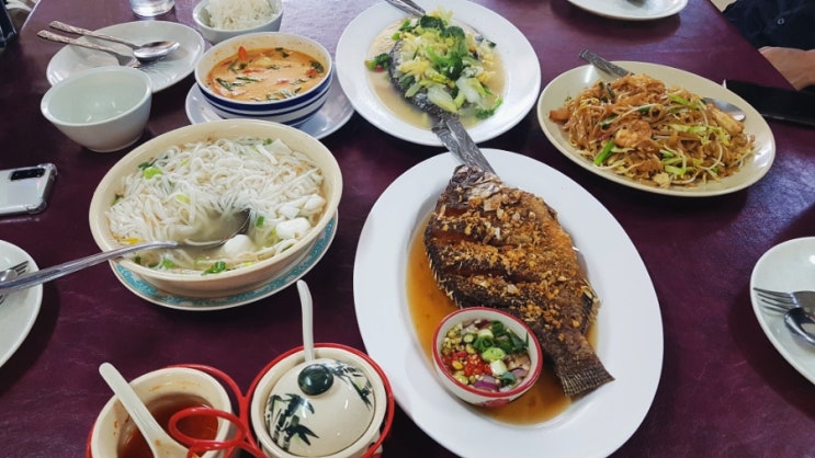  사이판 맛집_Spicy Thai Noodle Place 스파이시 타이 누들(코코넛커리, 팟타이 최고)