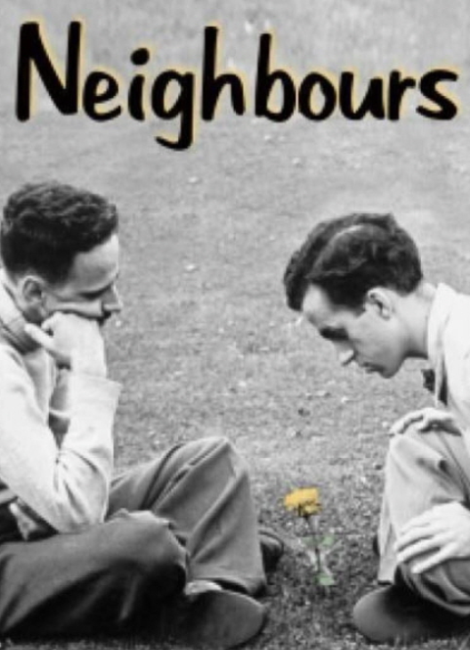 &lt;이웃, Neighbours, 1952&gt; Norman McLaren