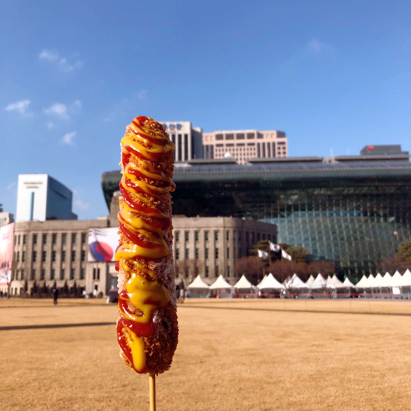 따스한 봄바람 그리운 오후에는 서울시청광장에서 핫도그를 먹으며 따스한 봄바람 그리운 오후에는 서울시청광장에서 핫도그를 먹으며