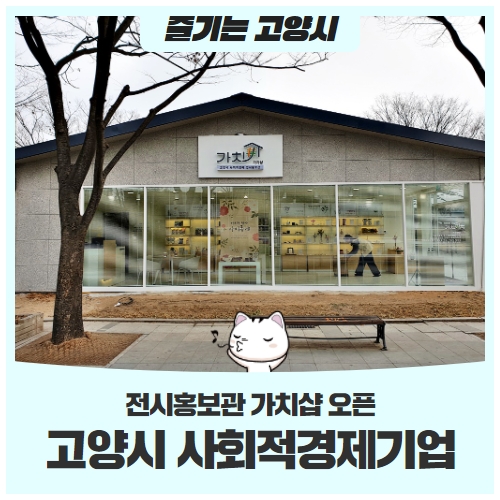 고양시 사회적경제기업 제품이 한자리에 전시홍보관 가치샵 오픈 고양시 사회적경제기업 제품이 한자리에 전시홍보관 가치샵 오픈