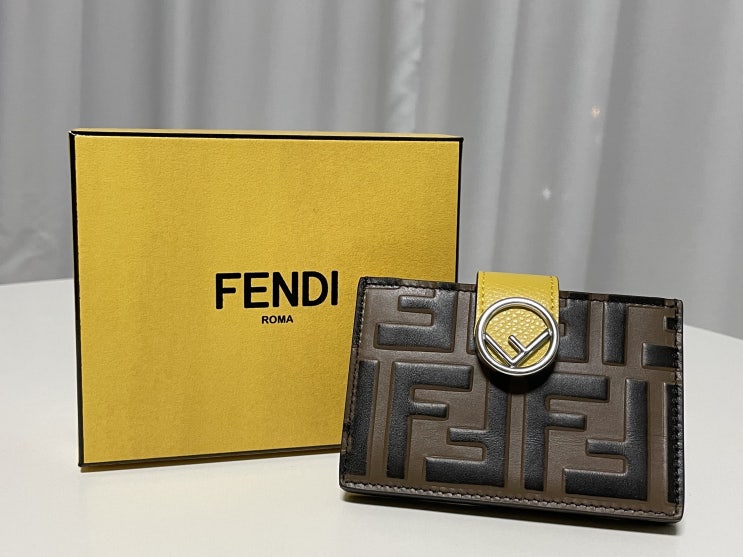  [Wallet] FENDI 카드 홀더  (펜디, 명품 지갑, 명품 카드 지갑, 여자 선물 추천)