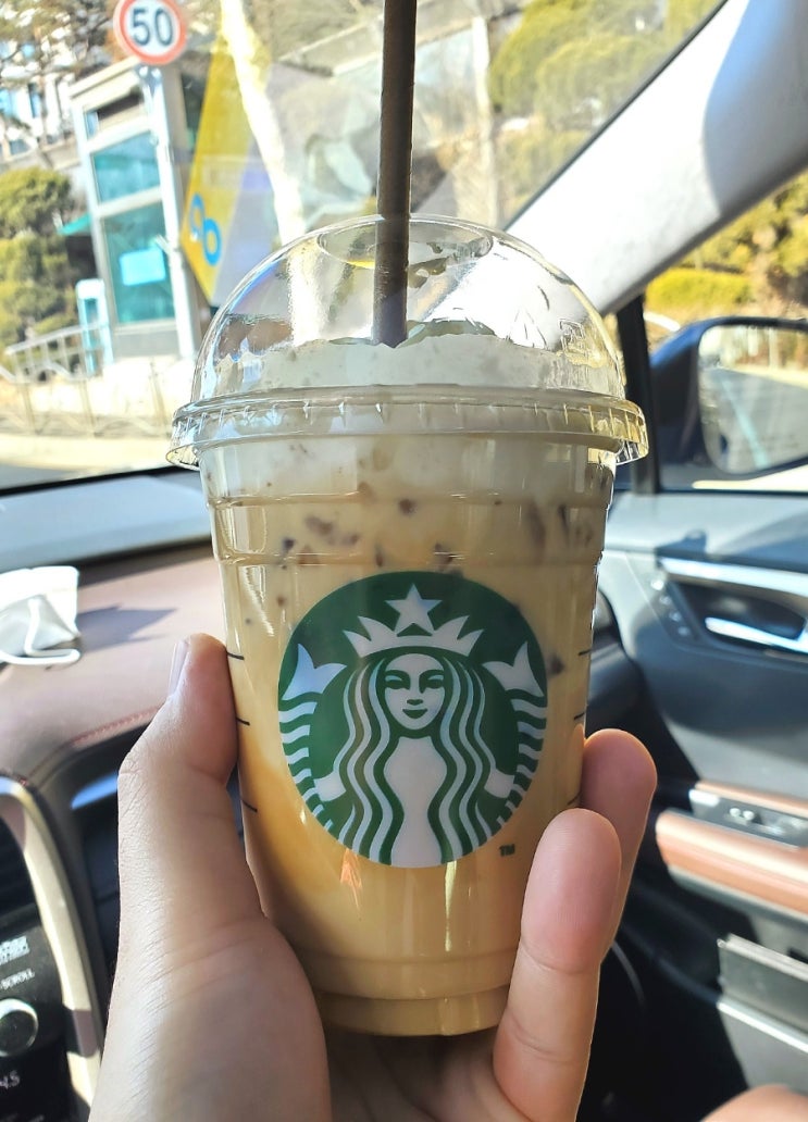  Choux Cream Latte, 슈크림 라떼