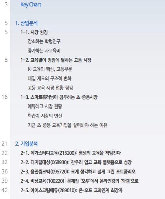 교육주 - 전망 및 관련주 교육주 - 전망 및 관련주
