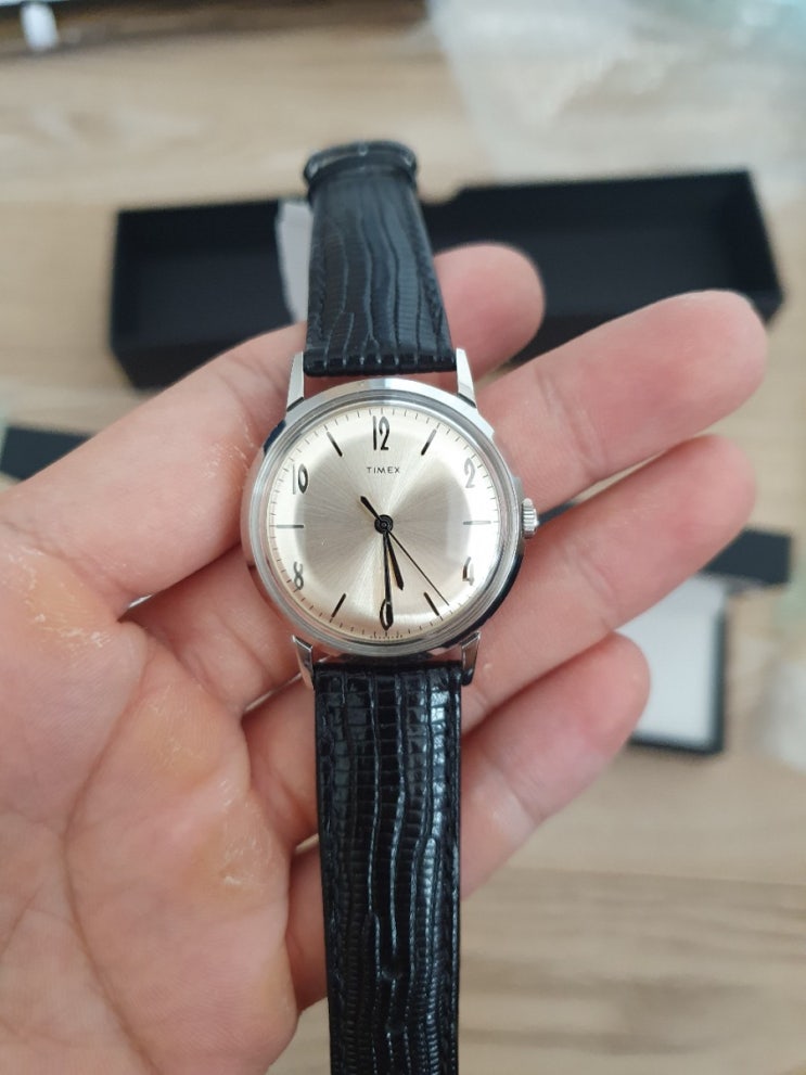  타이맥스 말린 34mm (timex marlin) 리뷰
