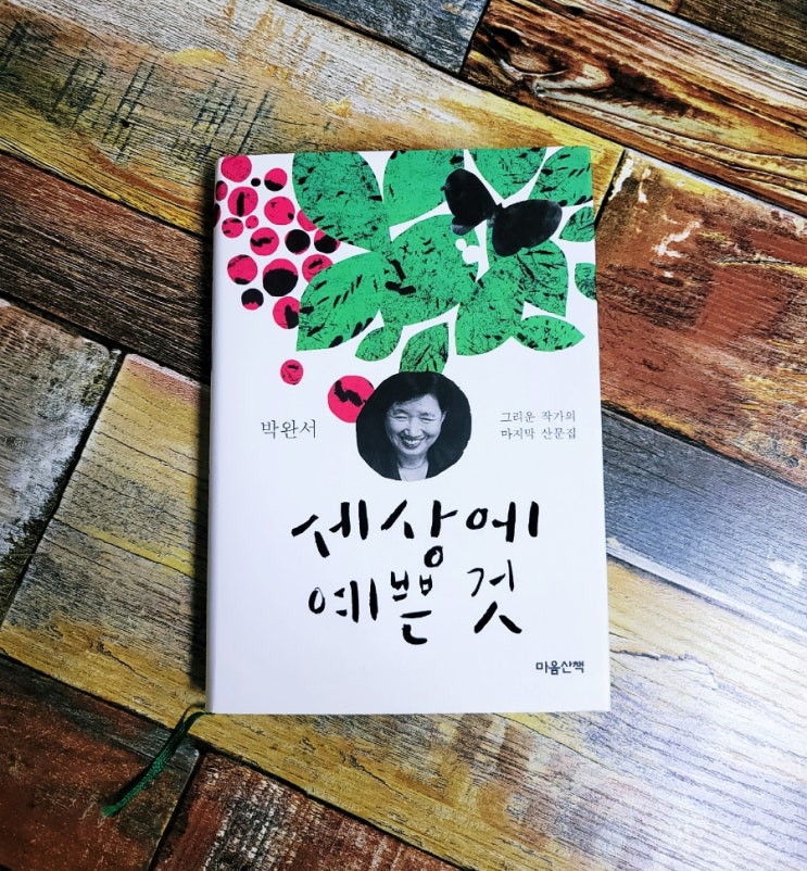  [독서] 세상에 예쁜 것 (그리운 작가의 마지막 산문집) 박완서, 마음산책 2012.09.15 추천 에세이 위로가 되는 책