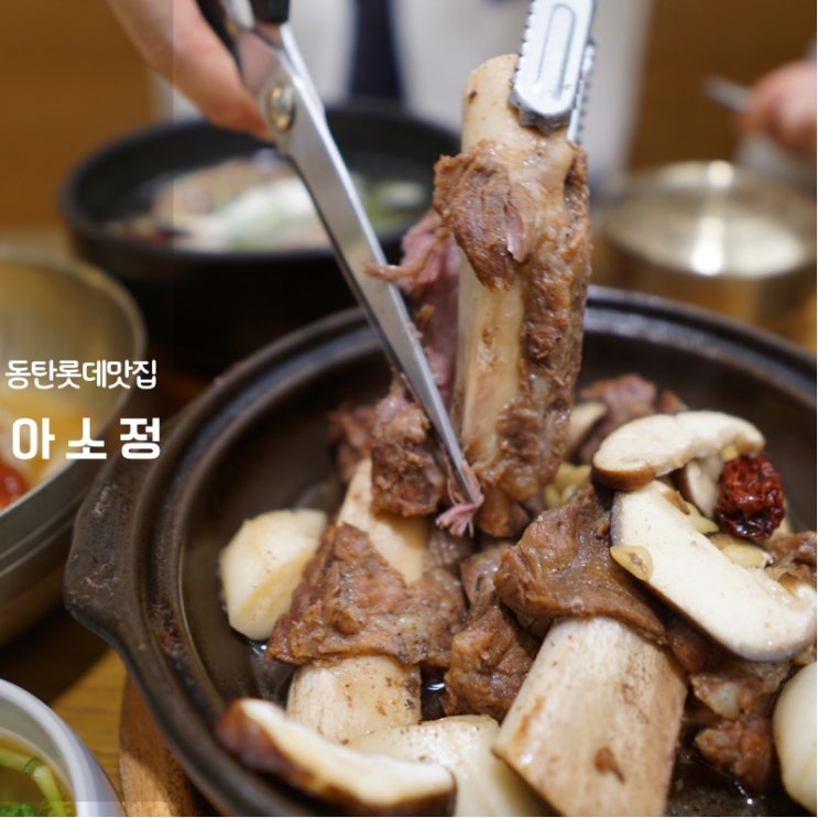  롯데백화점 동탄 아소정 후기 냉면 갈비찜맛집 3대째 이어지는 맛