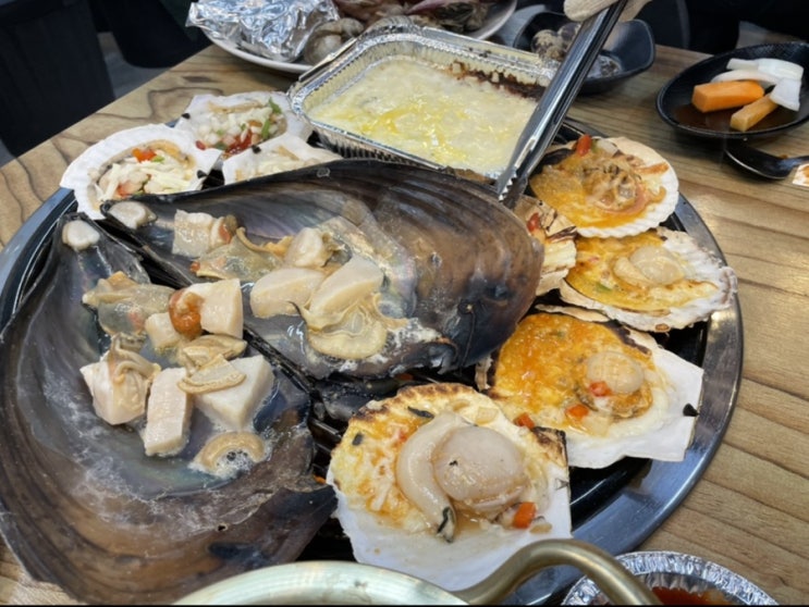  #조개구이맛집 ‘영종도 꼬니네 회 조개구이’ (가리비/키조개/석화 / 물회 등등)