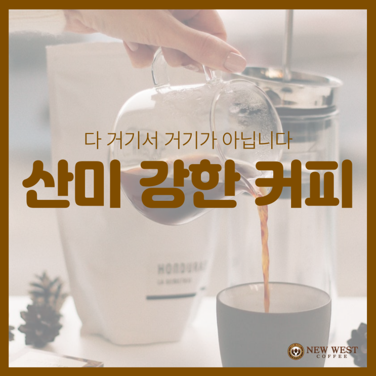  산미 강한 커피 추천, 다 거기서 거기가 아닙니다