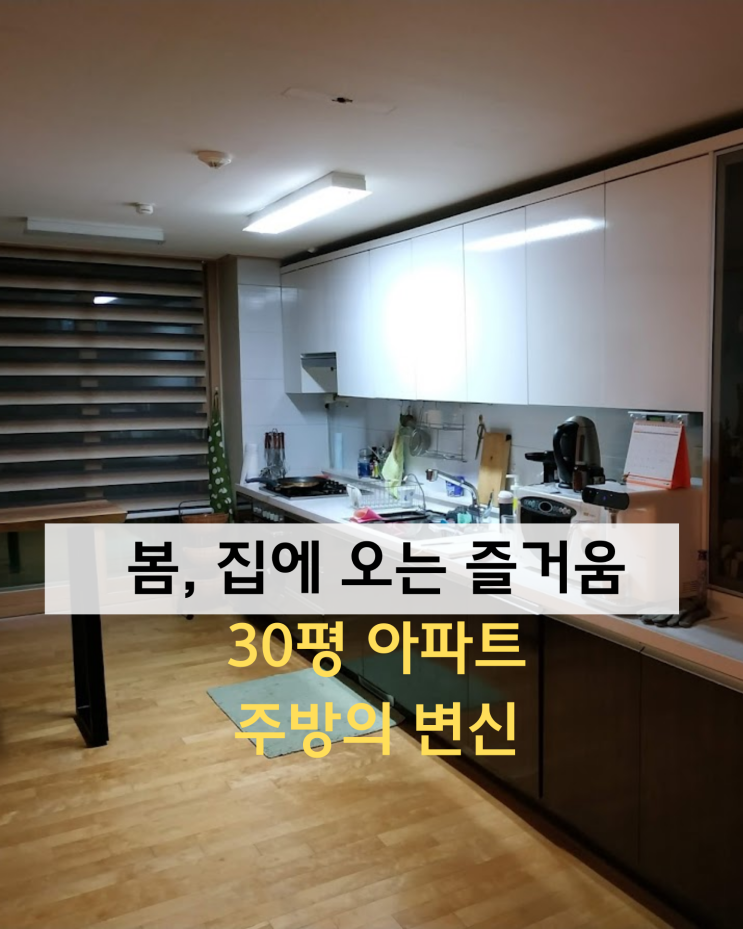  봄, 집에 오는 즐거움 30평 아파트의 변신 1화