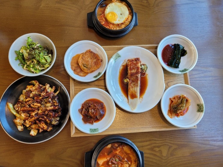  구름순두부 대구 팔공산맛집 순두부찌개 쭈꾸미볶음