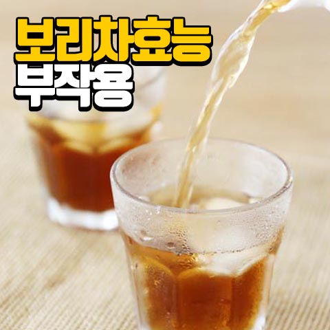 보리차 효능 및 마실때 주의점, 부작용