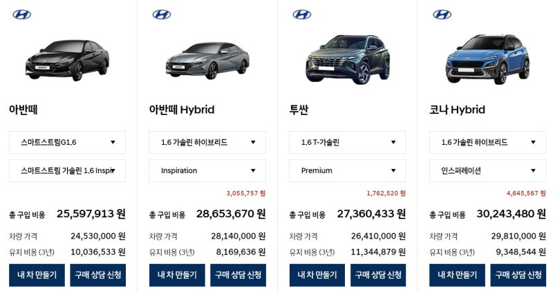 현대자동차 내차만들기 꿀팁 전달! : 네이버 블로그 현대자동차 내차만들기 꿀팁 전달! : 네이버 블로그