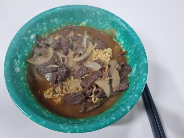  오매실의 요리교실 [소고기 라면편]