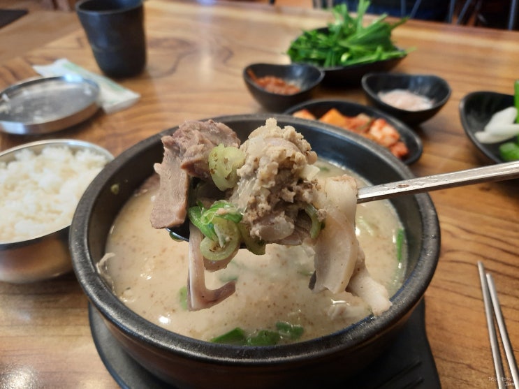  산본 해장국 맛집 혼밥도 든든하게 찐한순대국