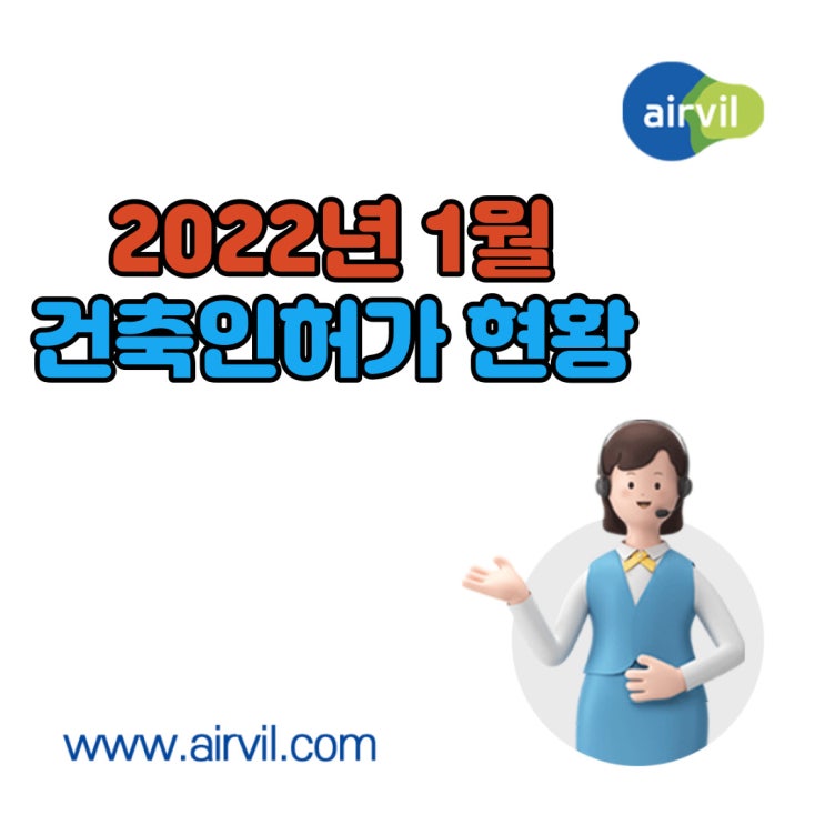  2022년 1월 '건축 인허가' 현황
