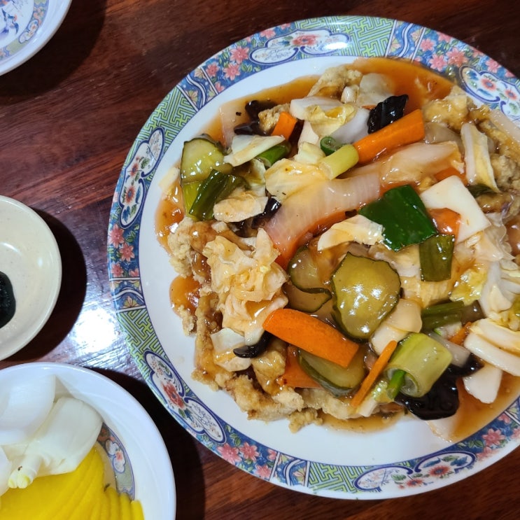  바삭한 탕수육 맛집 성신여대 근처 중식당 안동반점