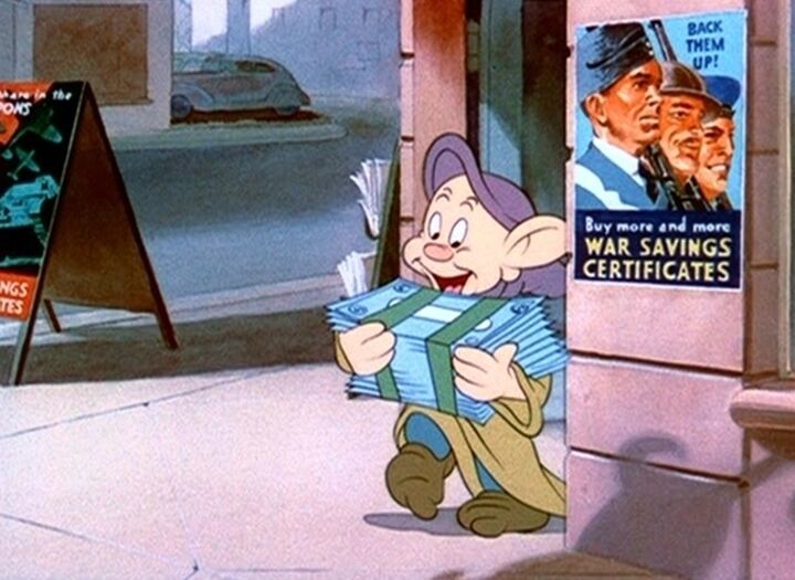  2차 세계 대전 시기의 애니메이션(정치적 선전 및 교육):Propaganda and Educations_Disney