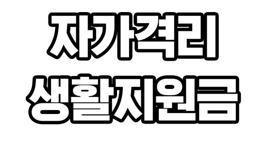 코로나 확진자 생활지원금 오미크론 유급휴가 지원금 공무원 가족 대상