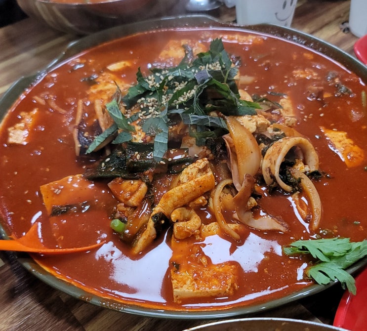  [대전] 오징어두부두루치기, 얼큰이 칼국수먹다