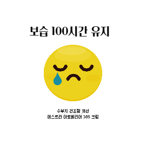 수부지 건조함 개선에 에스트라 아토베리어 365 크림
