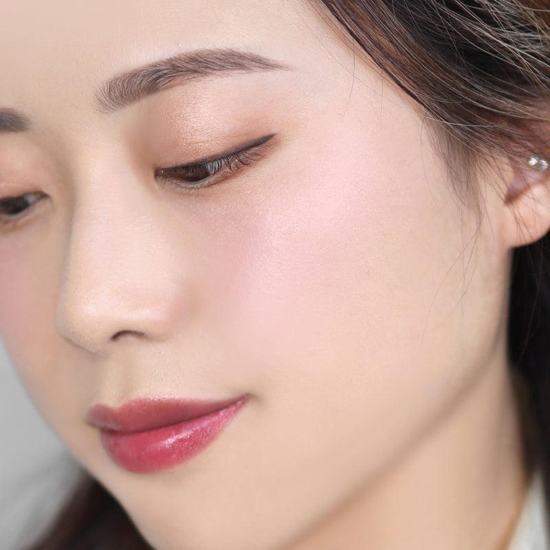 클린뷰티비건 화장품 이든 미네랄 치크&립스틱으로 쿨톤 메이크업 7