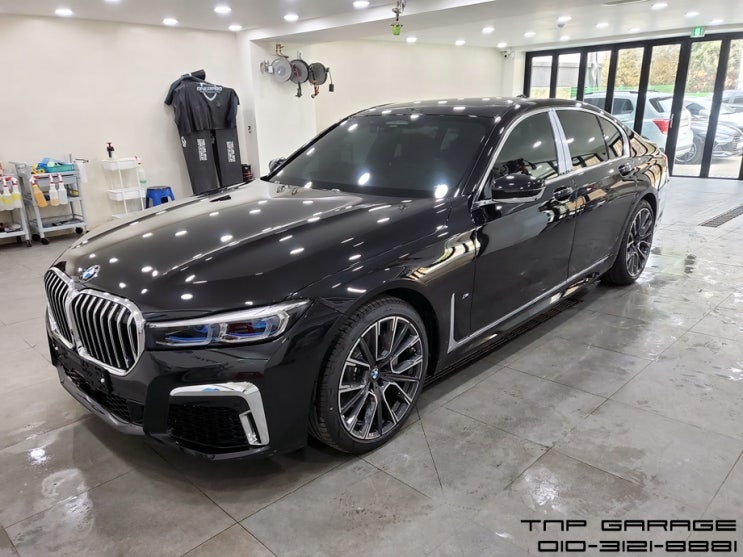  BMW 740i  후퍼옵틱 프리미엄 나노세라믹 시공기