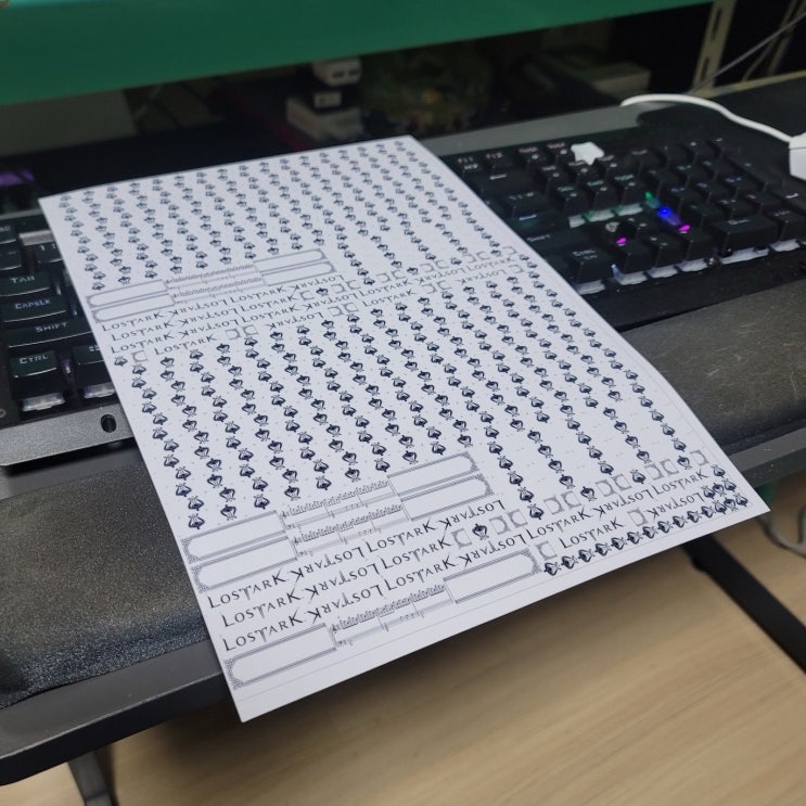  음 프래쉬한 잉크냄새
