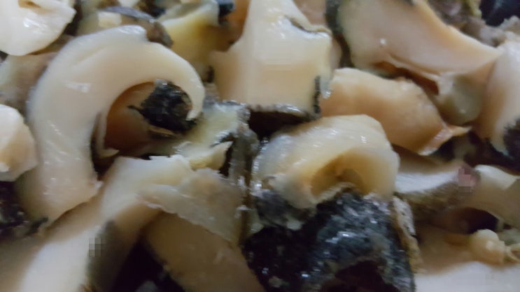  소주 안주로 먹기 좋은 소라 찜~!