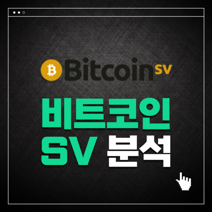 비트코인에스브이(BitcoinSV) 분석