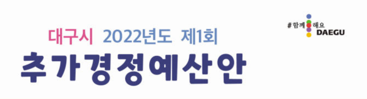  대구시, 민생경제지원 위해 2천500억원대 추경...행복페이 발행에 300억원