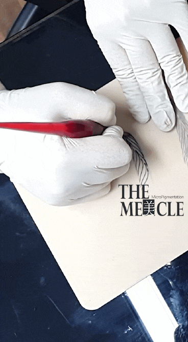  반영구화장 머신 테크닉 터치 방법 교육 알아보기