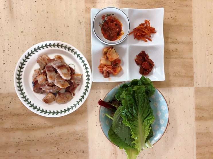  삼겹살 구이