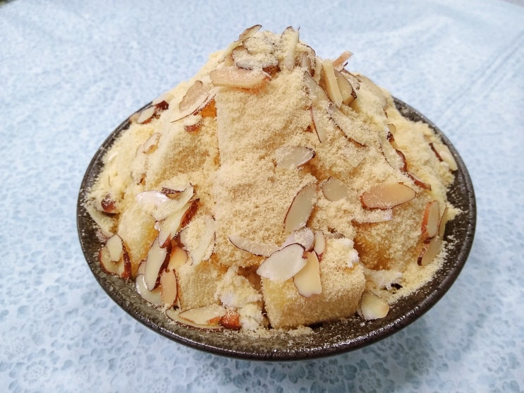  [음식모형] 인절미빙수 + 설빙