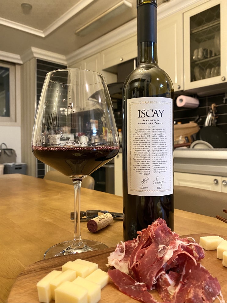  이스까이 말벡 2018 ISCAY MALBEC & CABERNET FRANC 트라피체