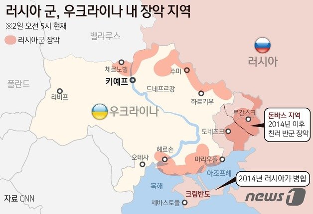 러시아 공격으로 자포리자 원전 화재