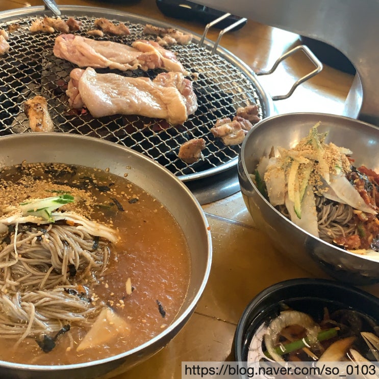 [강원도/춘천] 춘천여행 숯불 닭갈비는 "통나무집닭갈비"