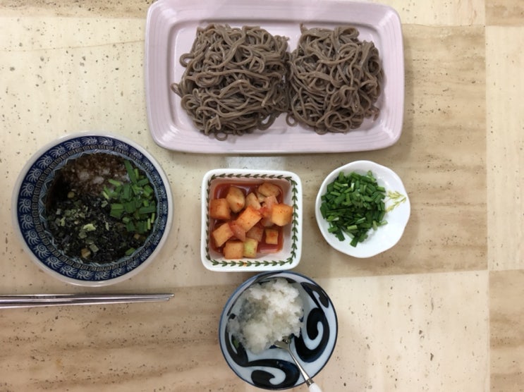 <리뷰> 제일제당 가쓰오 메밀생면