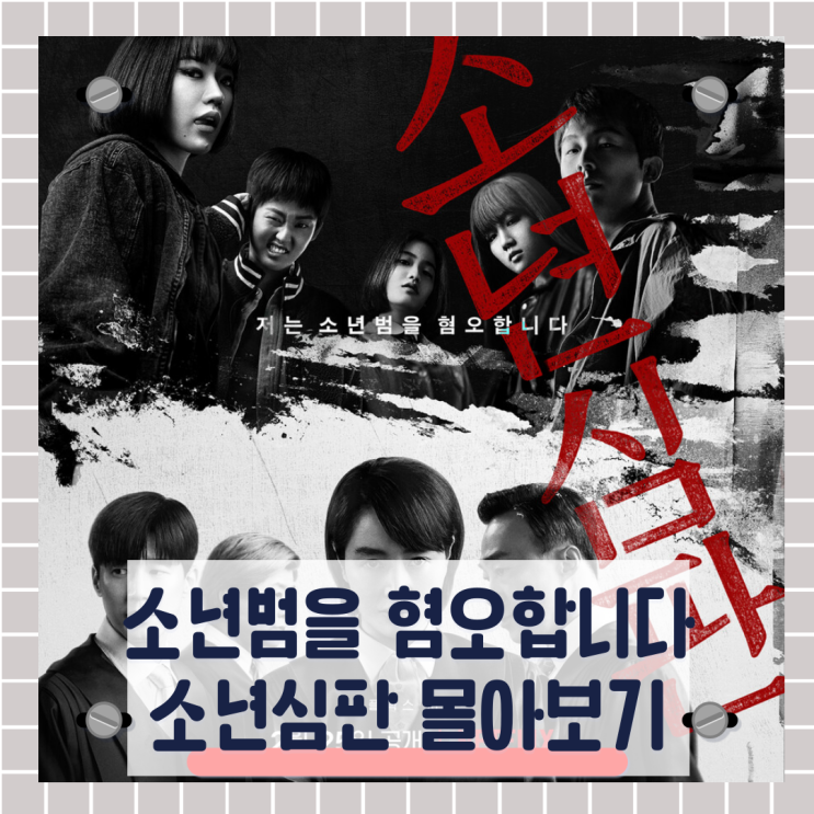  소년심판 몰아보기 하고 남는 것은 한숨과 눈물뿐.