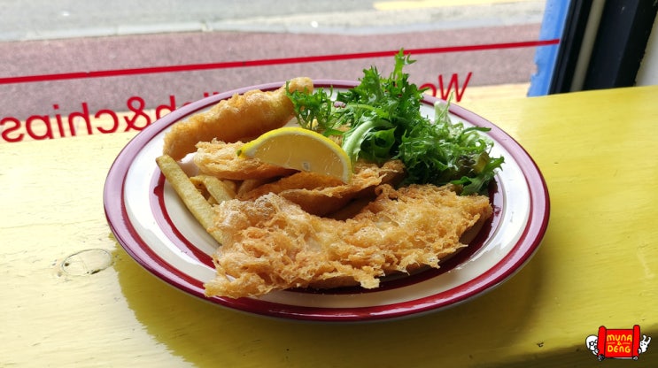 [서귀포:성산] 저세상 감칠맛 생선 '달돔'으로 튀겨낸 피쉬앤칩스 &lt;윌라라&gt;
