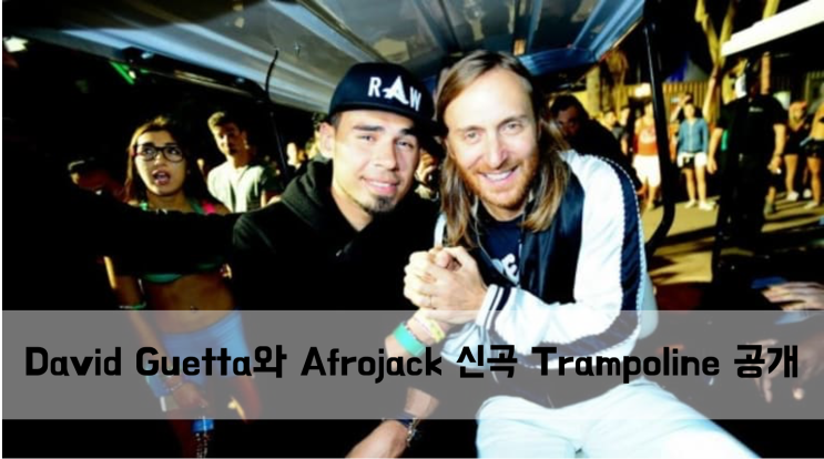  [News] David Guetta와 Afrojack 신곡 Trampoline 공개 외 2개 신곡 소식