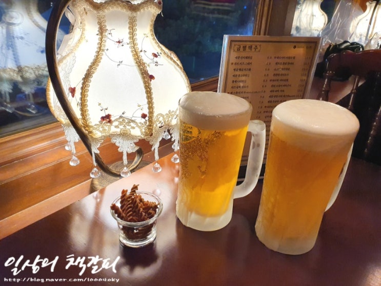  조치원 술집 추천! 안주 맛있는 유니크한 감성 맥주집 <금별맥주 조치원점> 크림떡볶이 맛집이네
