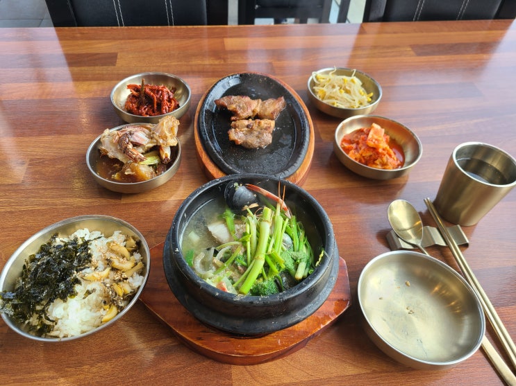  제주도 우도 전복뚝배기, 전복물회, 전복버터구이 맛집 리뷰 : 소섬전복