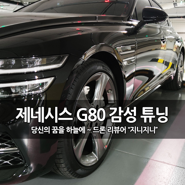 제네시스 올뉴 G80 감성 품질 마력 튜닝 DIY 제네시스 올뉴 G80 감성 품질 마력 튜닝 DIY