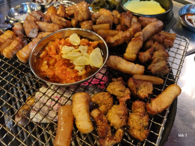  [박대박 왕소금구이]대구 다사 세천 맛집 : 생삽겹 목살