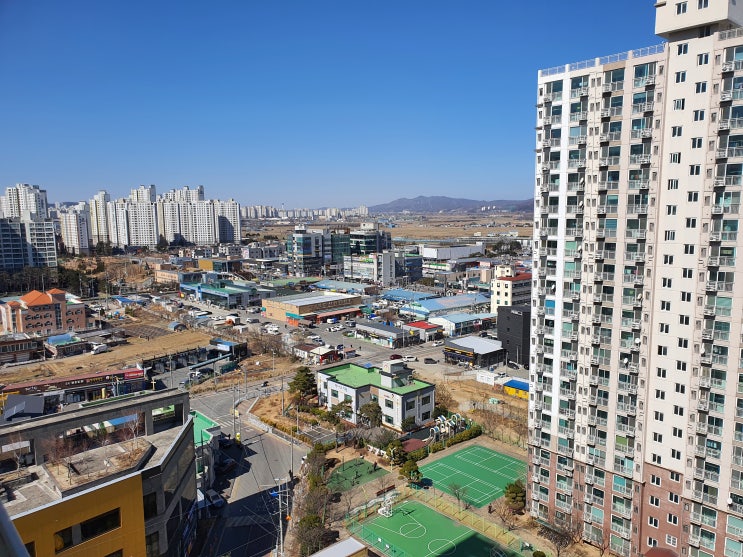  배방 삼정그린코아 아파트 - 주변