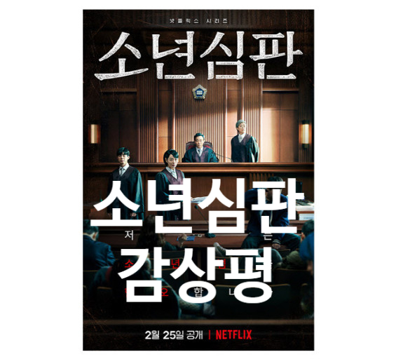  소년심판 넷플릭스 영화를 정주행 했습니다∵