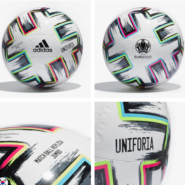  adidas Uniforia EURO 점보 볼 축구공